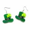 Clover Drop Earrings Dangle Earrings Acrylic Material Gift for Girlfriend Women