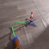 Flying Sport Games Flash Launch Rocket Foot Transmitter Foot-stepping Rocket Toys Small Rockets