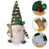 2024 NEW Glow Dwarf Dolls Christmas Decorations Knitted Glowing Doll with Light for Home Christmas Ornament Xmas New Year