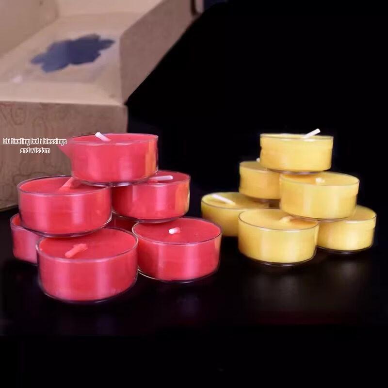 LIEI 8-Hour Smokeless Ghee Lamps (100 Count)