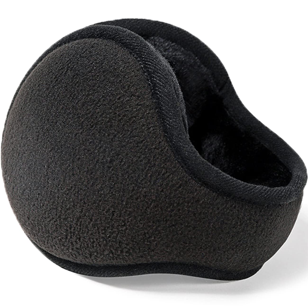 

Andeor Теплые наушники для холодной погоды с улучшенным теплом, холодные, пушистый флис, удобные ушные держатели, вязаные чехлы для ушей с задней частью и идеально подходят для и на открытом воздухе