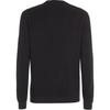 Calvin Klein Crew Neck Slim Fit Logo Pullover Long Sleeve Knit Sweater Men Sweater Black J30J324598-BEH