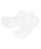 Tetoron Broad Tabi White Tabi [KYOETSU] Socks, Socks, 4-Ply Kohaze, Unisex, 21cm-30cm, Women's (30.0cm, White)