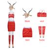 Beast Kingdom Zootopia 2 Cosplay Gazelle Cosplay Kostüme Weste Rock Body Gazelle Anzüge Halloween Karneval Cos Erwachsene Frauen