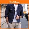 Spring Autumn Mens Casual Jacket With Breathable Cotton Fabric For Youth Sports And Outdoor Wear