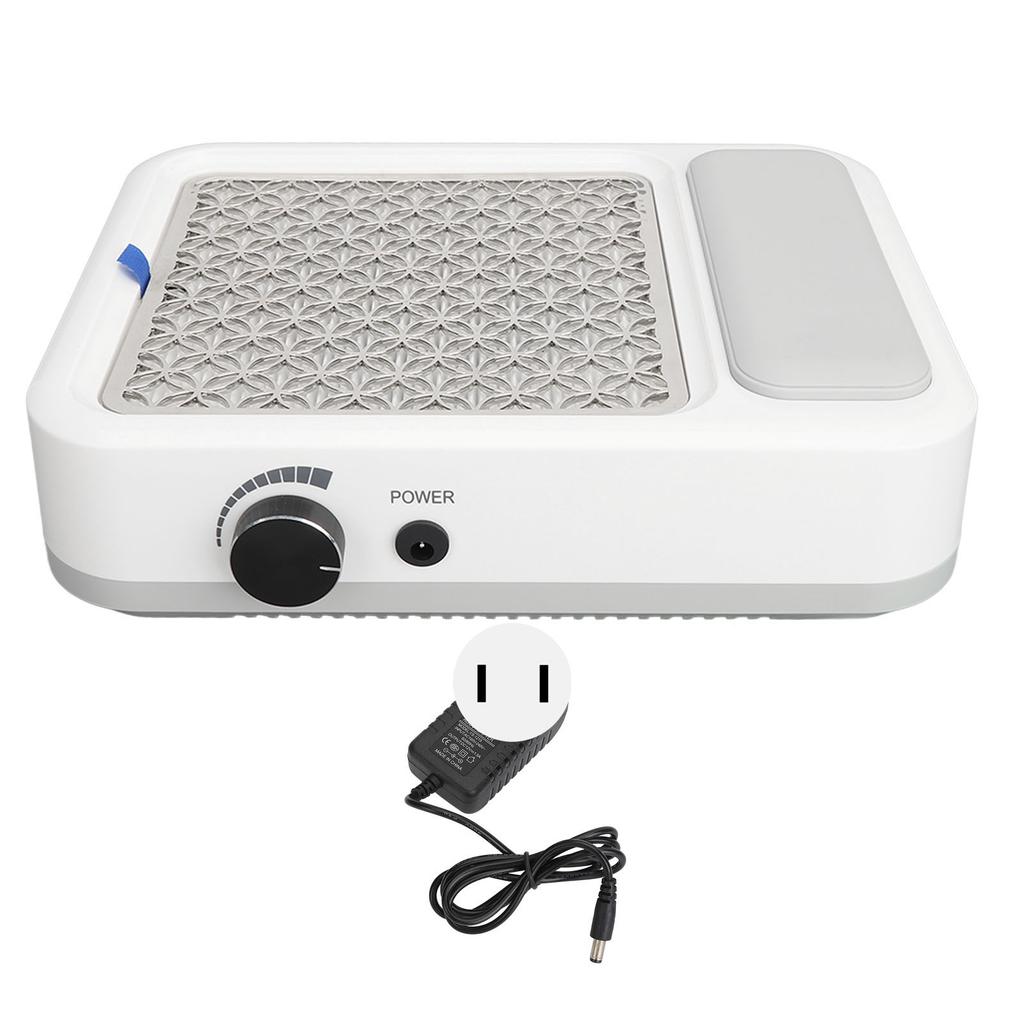 Neglestøvsamler med gjenbrukbart filter Håndpute Hastighetsjusterbar Neglestøvsuger