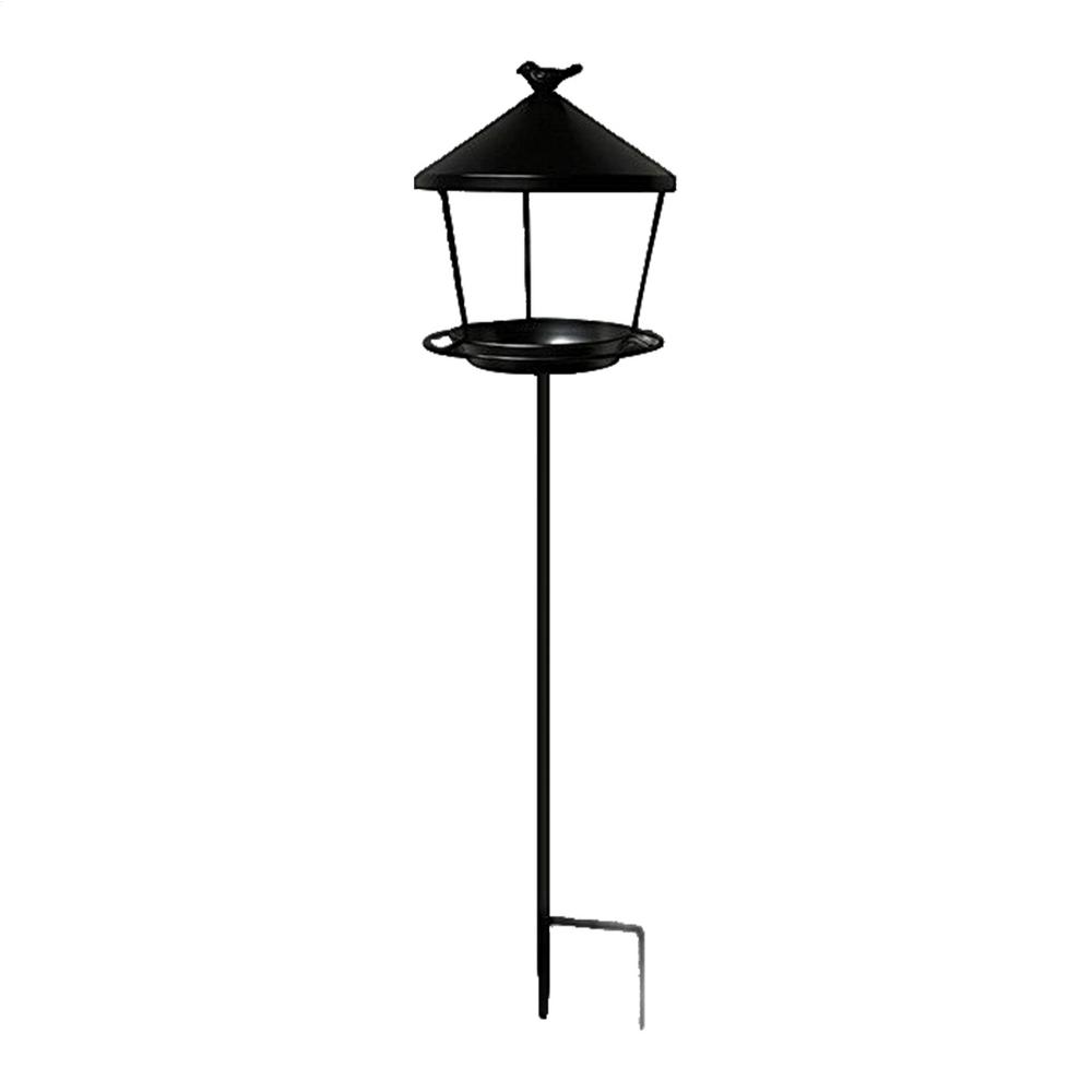 Standing Bird Feeder Anti-Waste Spill Guard Wild Feeding Station Standing Bird Feeder Tray for Garden Patio Courtyard Yard Lawn