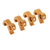 4PCS Micro Breaker Lockout Aluminum Alloy Sparkproof Circuit Breaker Lock for Industrial Electrical