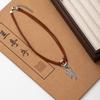 Ethnic Style Feather Woven Fringed Necklace Retro Metal Pendant Bohemian Sen Simple Item Decoration