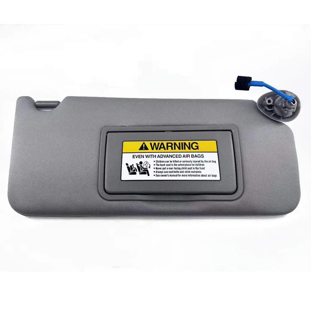 Left Driver Side Sun Visor Compatible with Honda Accord 2008 2009 2010 2011 2012 2013 2014 2015 2016 2017 with Light Replaces