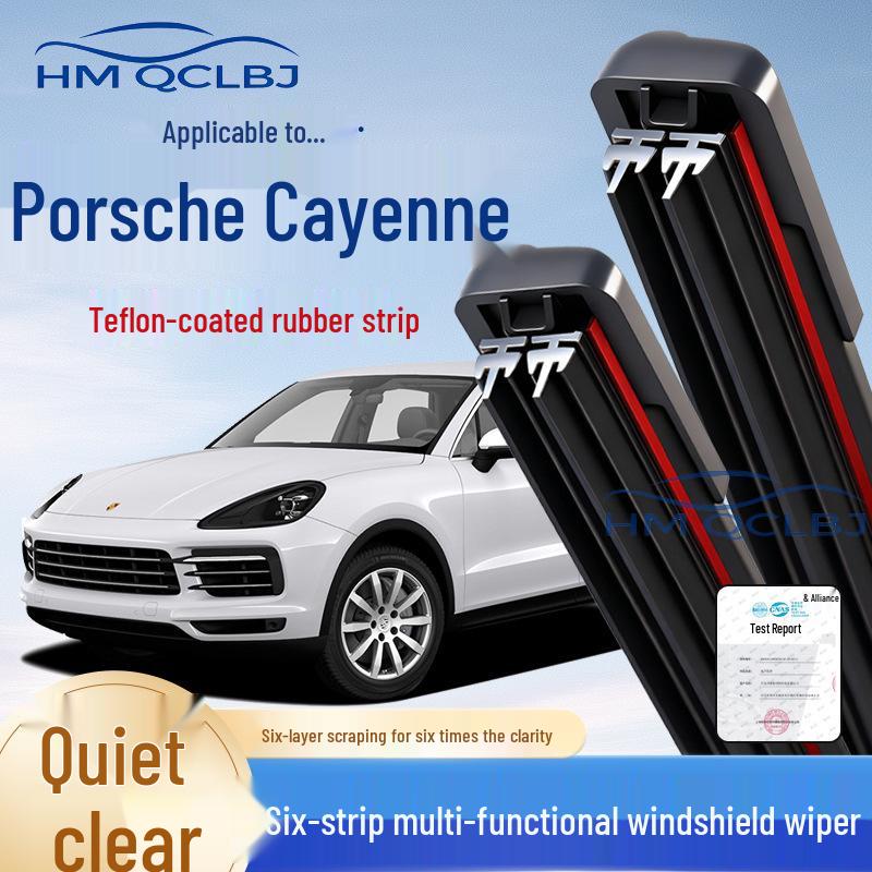 Frameless Universal Multi-Functional Double-Layer Wiper Set for Porsche Cayenne