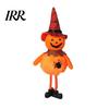 Seasonal Holiday Decoration Halloween Plush Pom Hanging Decoration, Pumpkin/Ghost/Black Cat/Witch Doll Witch Ornament for Tree, Porch, Window