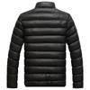 Casual Warm Stand Collar Slim Winter Zip Coat Outwear Jacket Top Blouse