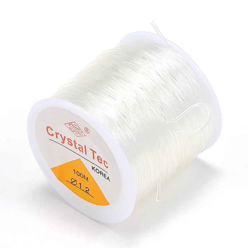 

Прозрачный эластичный хрустальный эластичный шнур для бисероплетения, эластичная нить, проволочная линия для изготовления ювелирных изделий, фурнитура для самостоятельного изготовления