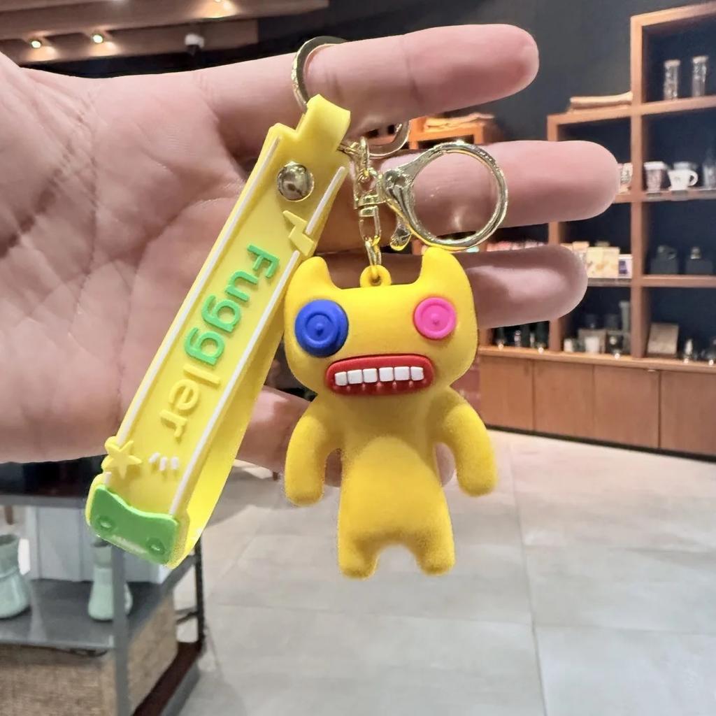New Figure Doll Bag Pendant Key Buckle Car Keychain Couple Backpack Pendant Gifts for Boy Girl