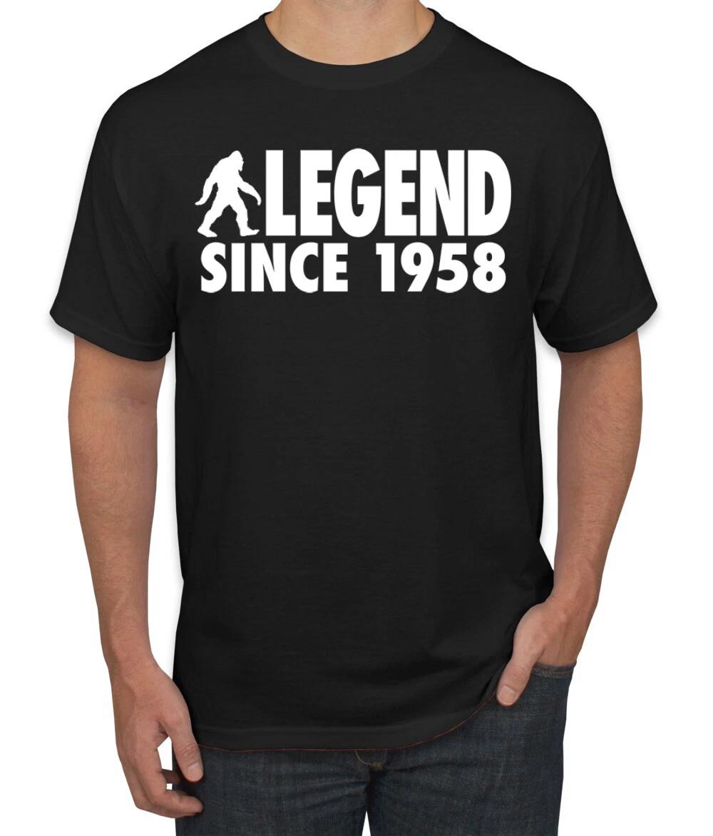 Bigfoot Sasquatch Legend Since 1958 Men T- Shirt 2XL