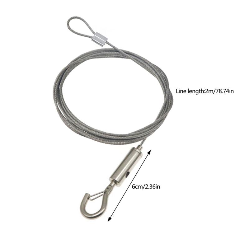 Practical Hanging Wire Set for Outdoor Daily Casual Use and Home Craft Projects Supplies with Adjustable Length