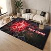 Personalized Crystal Velvet Carpet Bournemouth Football Pattern Non Slip Floor Rug