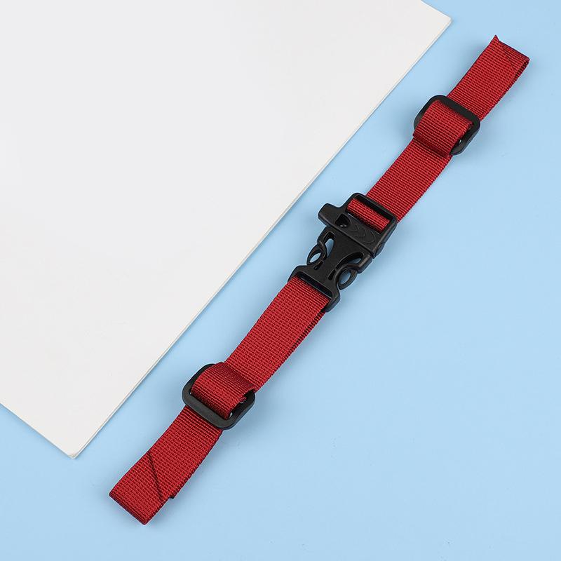 Backpack Chest Harness Strap Webbing Sternum Adjustable Backpack Heavy Duty Chest Strap Hiking And Jogging Non-slip Pull Belt