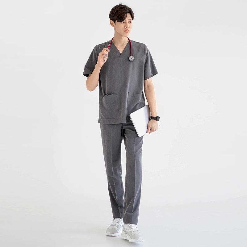 Korean Style Beauty Salon Uniform for Female Beauticians, Stomatologists, and Nurses – Hand Washing and Medical Wear