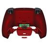 eXtremeRate Scarlet Red Back Paddle Programmable Rise Remap Kit for PS5 Controller Upgrade Board Redesigned Backshell Back Button Attachment for PS5