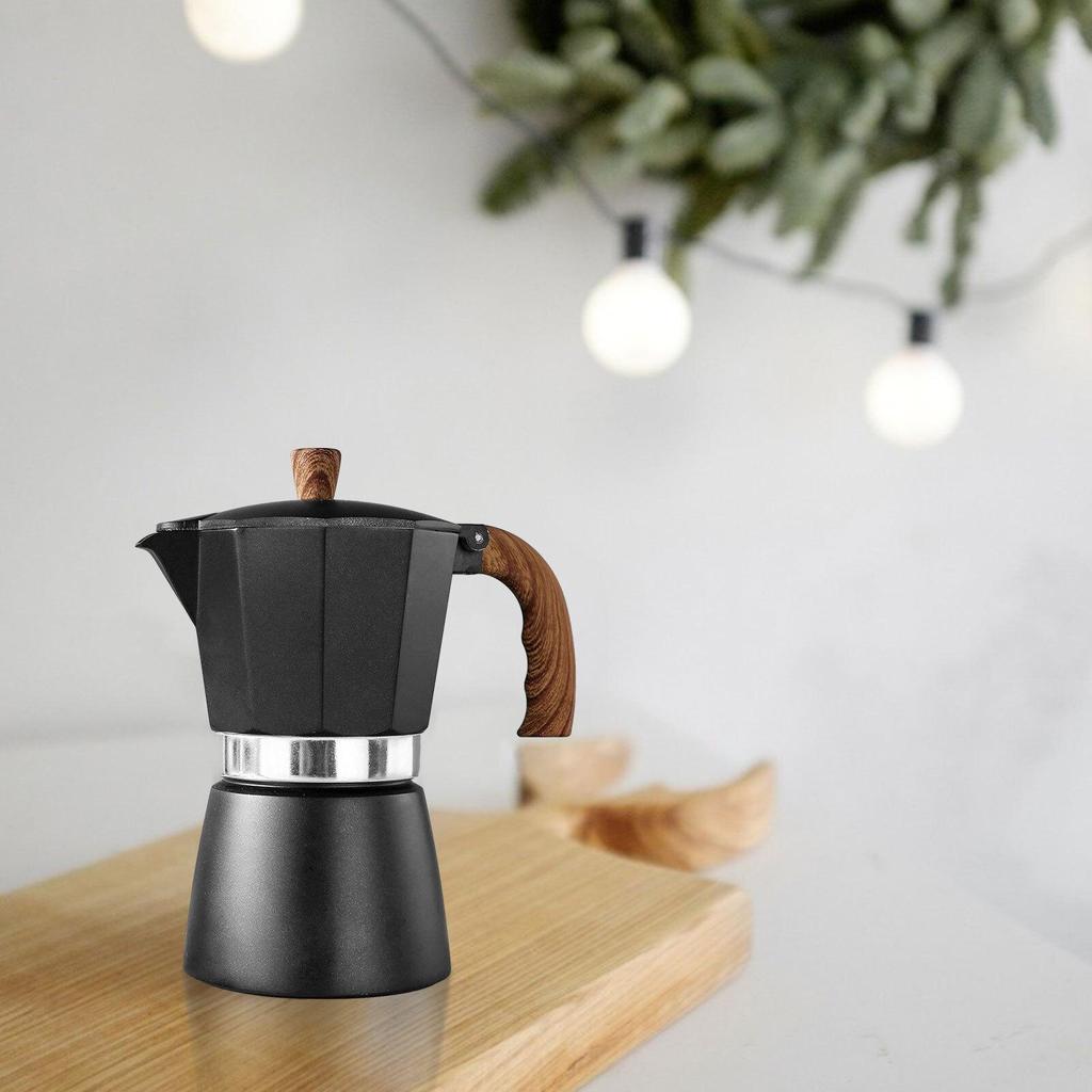 Popular Aluminum Moka Pot for Home Use: Italian Portable Espresso Drip Coffee Maker