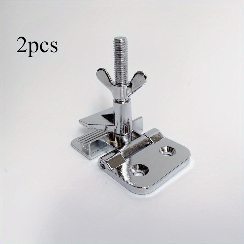 1/2Pcs Silk Screen Printing Metal Frame Hinge Clamp DIY Tools Section Metal Butterfly Hinge Clamp Fixing Screen Frames