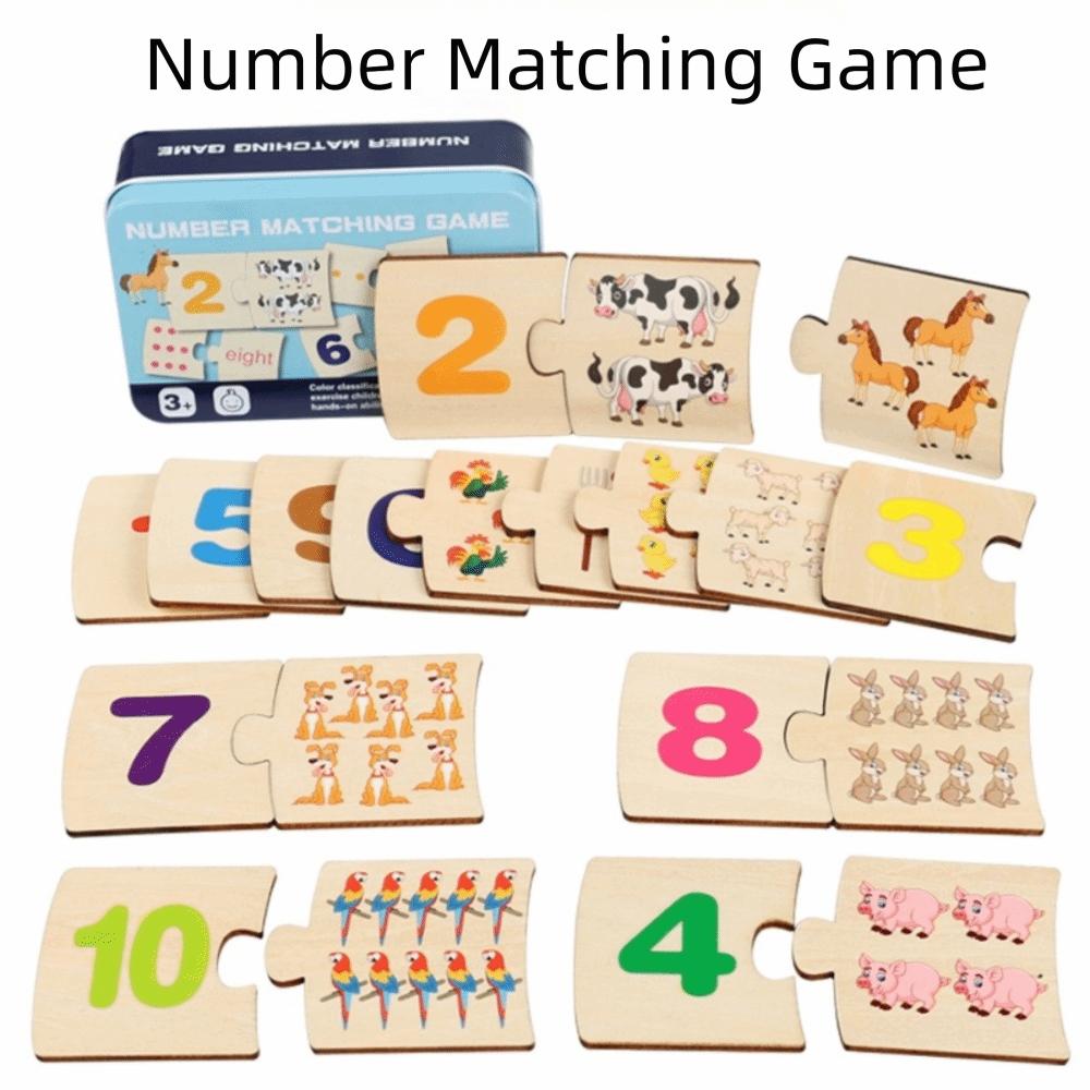 Thicken Number Matching Toys Multifunction Logical Thinking Game  Mathematics Teaching
