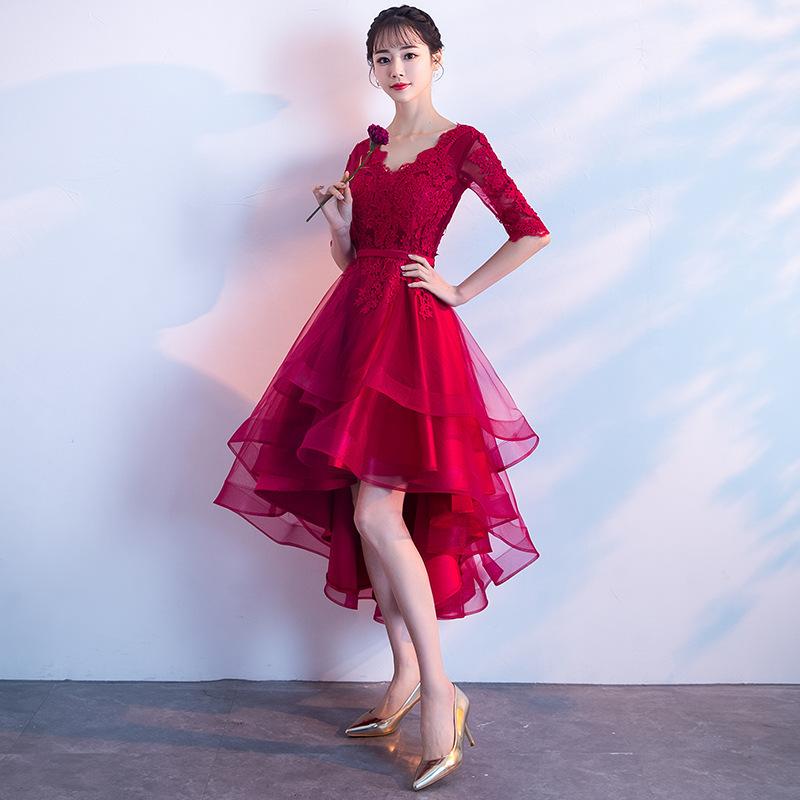 Temperament Evening Dress Women's 1011 New Summer Banquet Elegant Long Black Socialite Annual Meeting Dress Dress