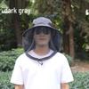 Men's Sun Protection Bucket Hat with Mosquito Mesh for Outdoor Activities