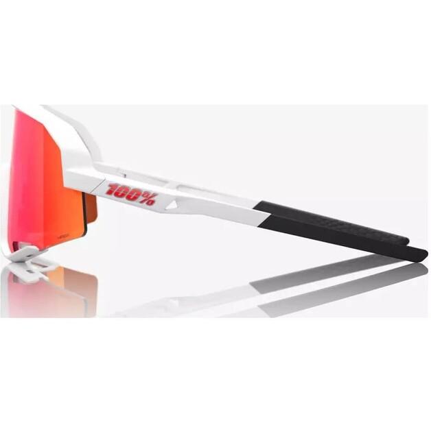 Ochelari Kolsky 100% Slendale albi pentru ciclism