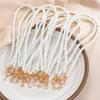 Elegant Simulated-pearl Gold OT Buckle 26 Letters Pendant Necklace for Women Vintage Choke Collares Jewelry Girls Gifts