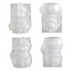 Christmas Snowman Silicone Mold Reusable Snowman Silicone Mold Aromatherapy Candle Mold Eco-Friendly For Diy Crafting Holiday
