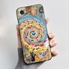 Cute Case For LG Q6 Fundas LG G6 Mini Capa Coque Printing Shell Protective Cover Soft Silicone Cartoon Black Casing