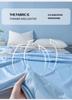 Cool Silk Summer Quilt: Air Conditioning-Ready, Ice Silk, Machine Washable, Solid Color Throw Blanket