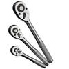 3Pcs Ratchet Wrench 3/8inch 1/2inch 1/4inch Socket Wrench Quick Releases Ratchet Wrench Extension for Automotive Repair