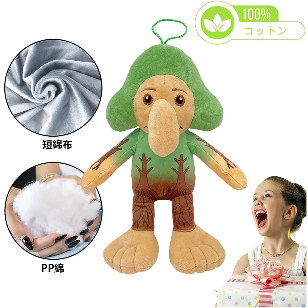 Italienische Brainlot Tuntun Tun Saful Plüschtier, Lustige Puppe, Trallallero Trallalla, Körperkissen, Raumdekoration, Figur, Geschenk für Kinder, Fan-Geschenk (K.)