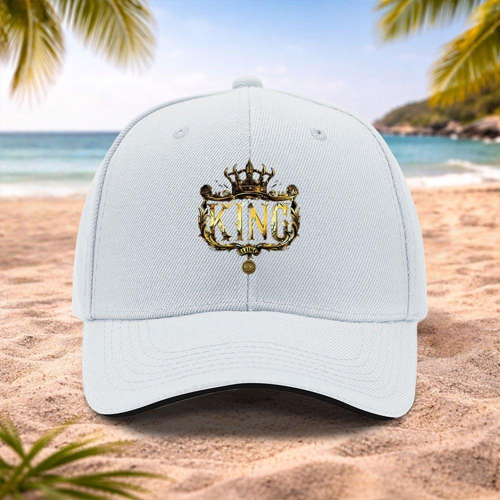 Golden Crown KING Adjustable Baseball Cap for Unisex  Women  Lightweight Unisex Crowned Cap