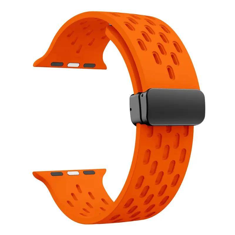 Siliconen band voor Apple watch band 49mm 45mm 44mm 42mm 46mm 40mm 41mm Armband Correa iWatch Series 11 9 8 10 SE 7 6 5 Ultra 2
