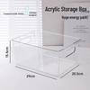 Transparent Acrylic Cosmetic Storage Box for Desktop and Skincare Essentials