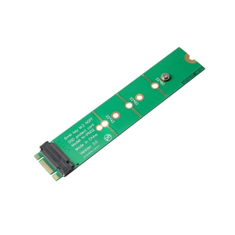 Compactly and Reliable NVME M-Key/B+M Key M.2 PCIE4.0 SSDs Adapter Card for Easy Installation In Desktops and Laptops