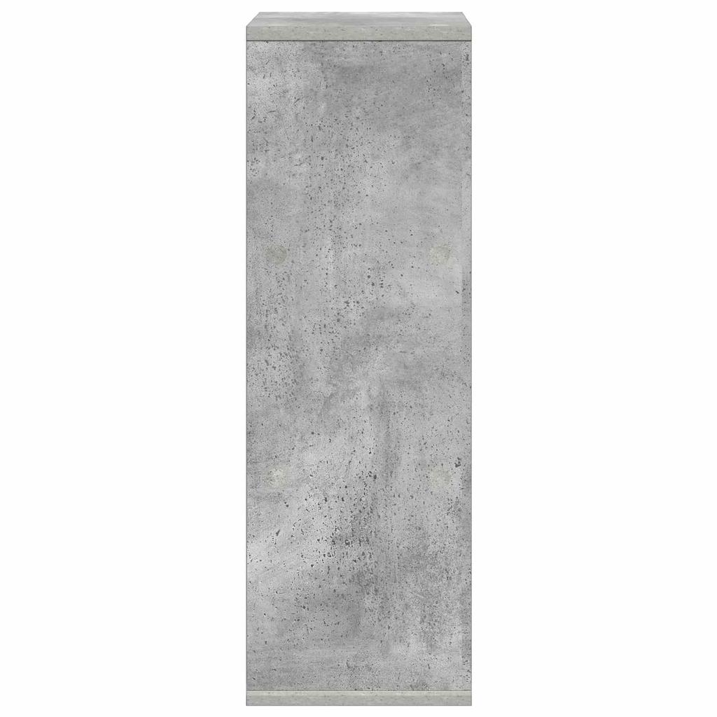Sideboard with Drawers Concrete Grey 25.5 X 22 X 69.5 Cm