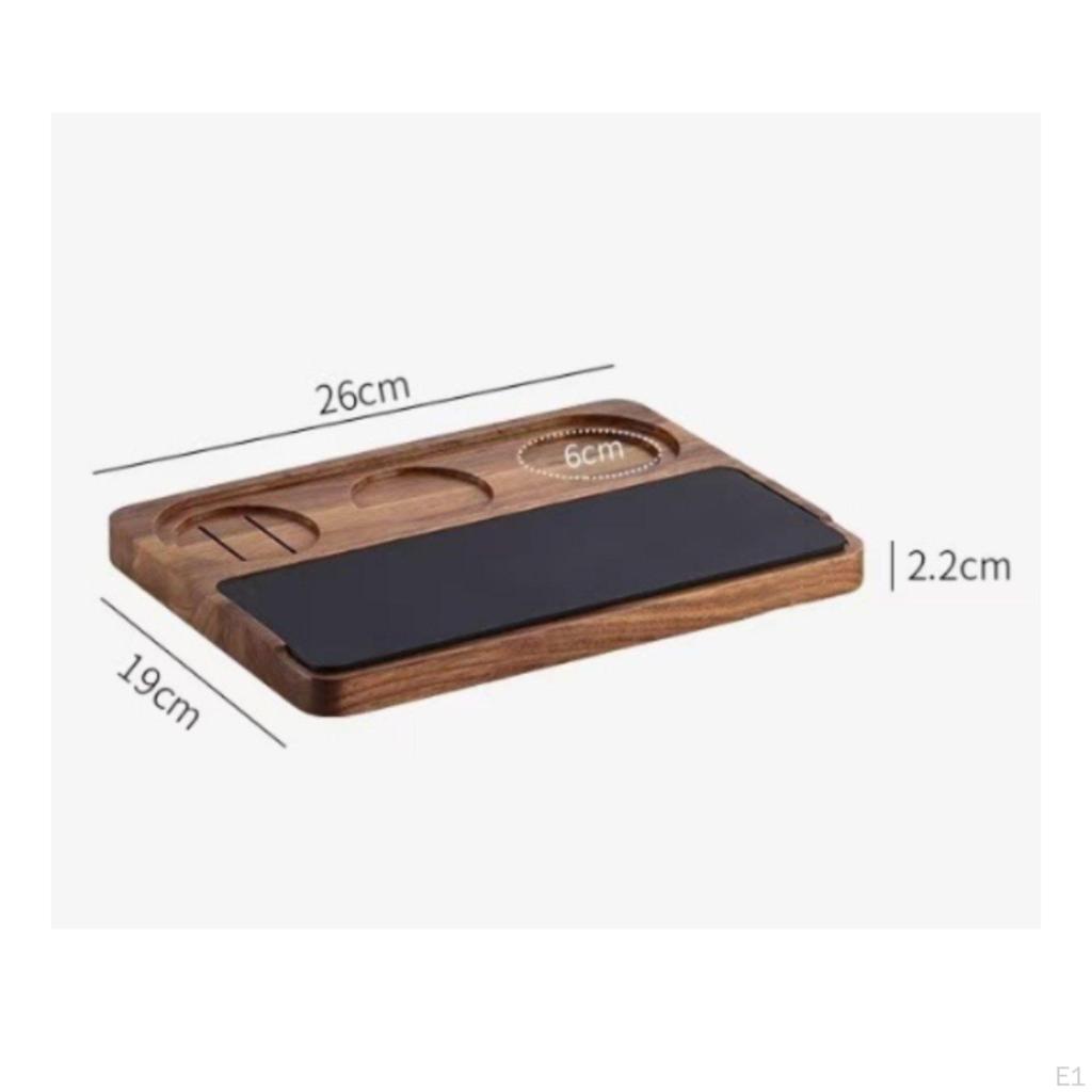 Holz Espresso Pressstation Universell Passend 5158mm Integrierter Stauraum