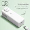 Portable USB Charged Bag Sealer Reliable Miniature Sealer USB Rechargeable Bag Sealer for Frequent Sealing Tasks