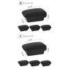Pour Opel Corsa E Boîte Accoudoir Pour Corsa E Boîte de Rangement Intérieure Accoudoir en Cuir PU avec USB Accessoires de Voiture 2014 2015 2016-2019