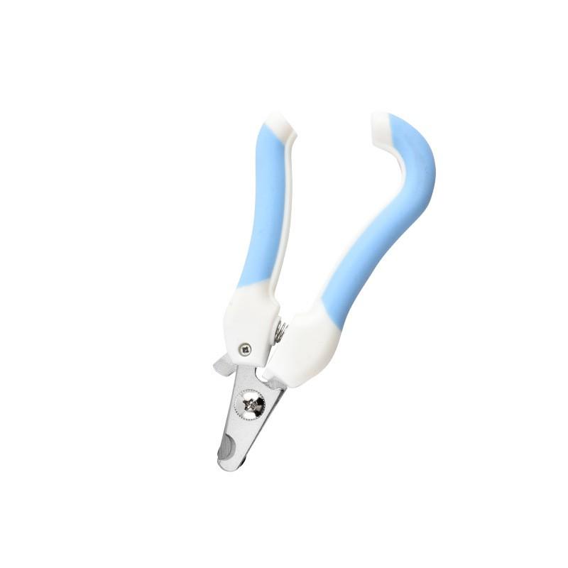 Stainless Steel Pet Nail Clippers Cats Dogs Small Large Sizes Blue Pink OPP Bag Carded Set