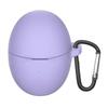For Huawei FreeBuds 6 Silicone Case Wireless Earphone Anti-Scratch Protective Cover with Carabiner