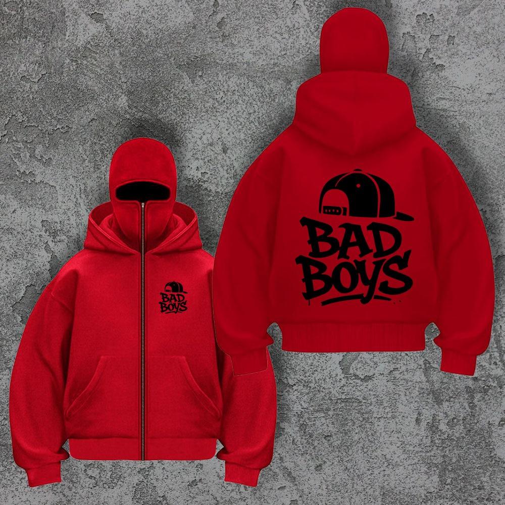 Amerikanischer High Street Hoodie mit Aufdruck, lockerer Passform und Nischen-Doppellagen-Hoodie für Paare, Trendiges Oberteil für Herren