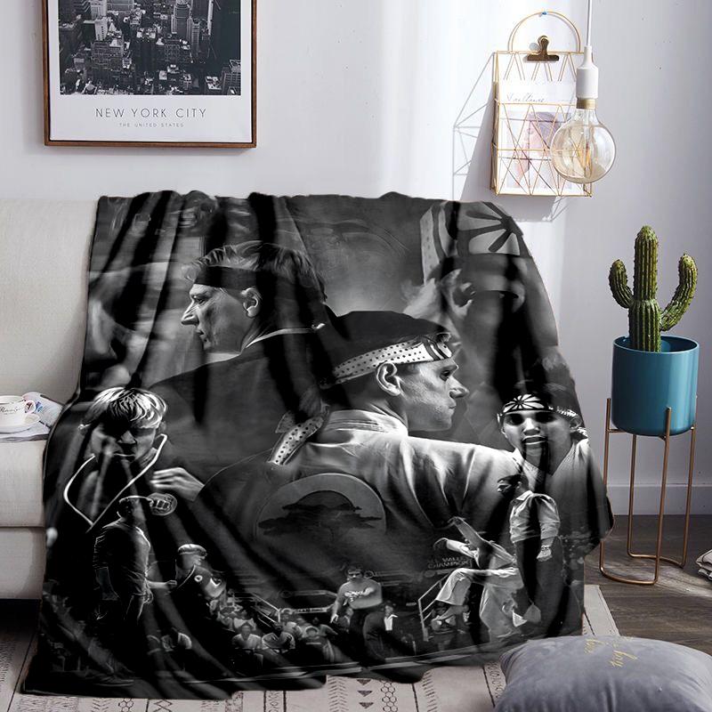 Cobra Movies Of The Fighters Blanket Flannel Throw for Sofa, Indoor, Camping, Living Room, Office, Chair, And Bed Soft Birthday Gift