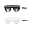 4Pcs/Set Adhesive Caster Wheels, Non Swivel Castors, Furniture Storage Box Pulley, Mini Self Adhesive Caster Wheels for Home